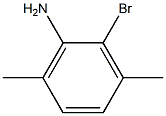 2-溴-3,6-二甲基苯胺 结构式