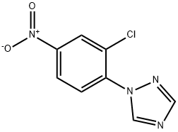 1-(2-chloro-4-nitrophenyl)-1H-1,2,4-triazole Structure
