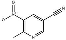 6-methyl-5-nitronicotinonitrile Structure