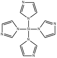 1H-Imidazole, 1,1',1'',1'''-silanetetrayltetrakis,857052-57-4,结构式
