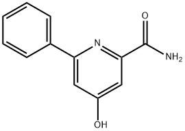 4-hydroxy-6-phenylpyridine-2-carboxamide Structure