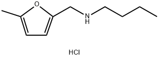 butyl[(5-methylfuran-2-yl)methyl]amine hydrochloride Struktur
