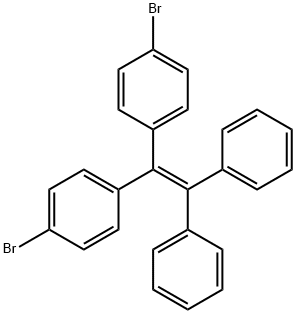 1,1-diphenyl-2,2-di(p-bromophenyl)ethylene Struktur