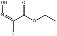 2-クロロ-2-(ヒドロキシイミノ)酢酸エチル 化学構造式