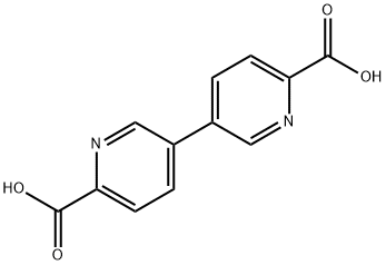 3,3'-联吡啶]-6,6'-二羧酸 结构式