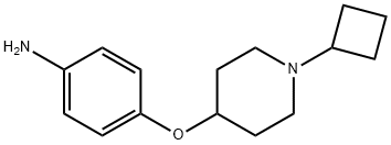 4-((1-CYCLOBUTYLPIPERIDIN-4-YL)OXY)ANILINE