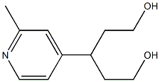 3-(2-methylpyridin-4-yl)pentane-1,5-diol,865076-08-0,结构式