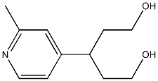3-(2-methylpyridin-4-yl)pentane-1,5-diol|