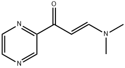 (2E)-3-(二甲氨基)-1-(2-吡嗪基)-2-丙烯-1-酮 结构式