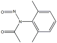 N-(2,6-dimethylphenyl)-N-nitroso-acetamide Structure