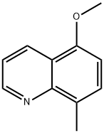 5-Methoxy-8-methyl-quinoline 化学構造式