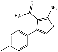 2-amino-4-(4-methylphenyl)thiophene-3-carboxamide