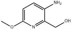 (3-氨基-6-甲氧基吡啶-2-基)甲醇 结构式