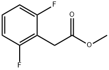 (2,6-Difluoro-phenyl)-acetic acid methyl ester 结构式