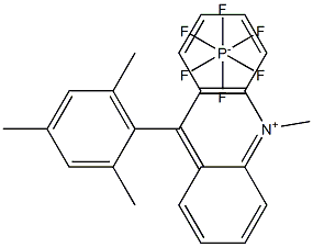 9-三甲基-10-甲基吖啶-10-六氟磷酸盐, 872205-11-3, 结构式
