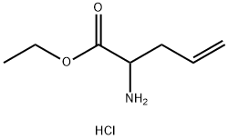 RS-烯丙基甘氨酸乙酯盐酸盐, 872598-52-2, 结构式