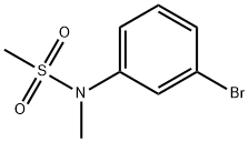 N-(3-BROMOPHENYL)-N-METHYLMETHANESULFONAMIDE Structure