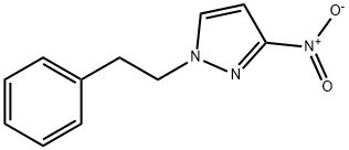 3-nitro-1-(2-phenylethyl)-1H-pyrazole Struktur