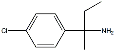 2-(4-chlorophenyl)butan-2-amine,87649-89-6,结构式