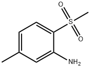 2-methanesulfonyl-5-methylaniline Struktur