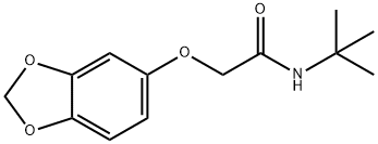 878429-59-5 2-(1,3-benzodioxol-5-yloxy)-N-tert-butylacetamide