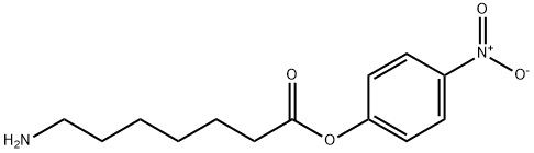 7-amino- Heptanoic acid 4-nitrophenyl ester Struktur