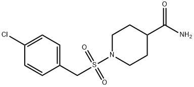 878986-15-3 1-[(4-chlorobenzyl)sulfonyl]piperidine-4-carboxamide