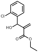 Benzenepropanoic acid, 2-chloro-b-hydroxy-a-methylene-, ethyl ester 结构式