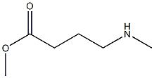 Butanoic acid, 4-(methylamino)-, methyl ester Structure