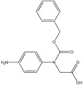 N-Cbz-R-4-Amino-Phenylglycine Structure