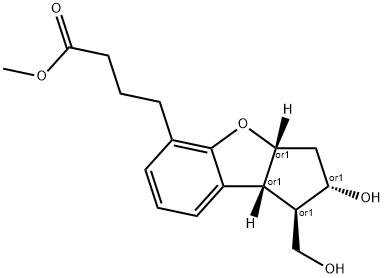 methyl 4-((1S,2R,3aS,8bS)-2-hydroxy-1-(hydroxymethyl)-2,3,3a,8b-tetrahydro-1H-cyclopenta[b]benzofuran-5-yl)butanoate|METHYL 4-((1R,2S,3AR,8BR)-2-HYDROXY-1-(HYDROXYMETHYL)-2,3,3A,8B-TETRAHYDRO-1H-CYCLOPENTA[B]BENZOFURA