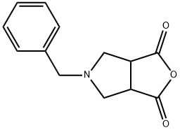 5-BENZYLTETRAHYDRO-1H-FURO[3,4-C] PYRROLE-1,3(3AH)-DIONE Struktur