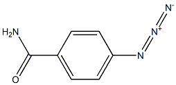 4-アジドベンズアミド 化学構造式