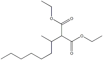 Propanedioic acid, (1-methylheptyl)-, diethyl ester