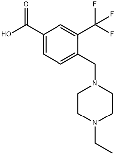 887565-40-4 4-[(4-乙基哌嗪-1-基)甲基]-3-(三氟甲基)苯甲酸
