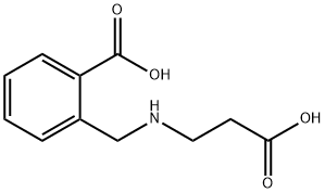 2-[(2-Carboxy-ethylamino)-methyl]-benzoic acid,887643-32-5,结构式