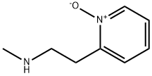2-Pyridineethanamine, N-methyl-, 1-oxide Structure