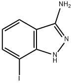 7-Iodo-1H-indazol-3-ylamine Structure