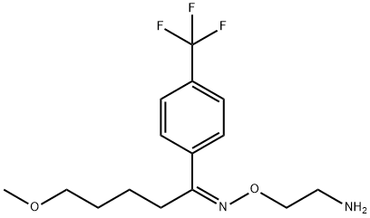 (Z)-フルボキサミン 化学構造式