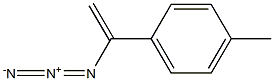 Benzene, 1-(1-azidoethenyl)-4-methyl- Structure
