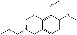 propyl[(2,3,4-trimethoxyphenyl)methyl]amine Struktur