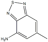 6-甲基苯并[C][1,2,5]噻二唑-4-胺, 89792-42-7, 结构式
