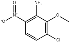 3-chloro-2-methoxy-6-nitroaniline Structure