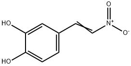 1,2-Benzenediol, 4-(2-nitroethenyl)- Struktur