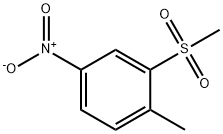 2-Methanesulfonyl-1-methyl-4-nitro-benzene Structure