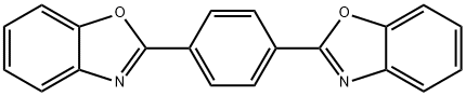 2,2′-p-フェニレンビスベンゾオキサゾール 化学構造式