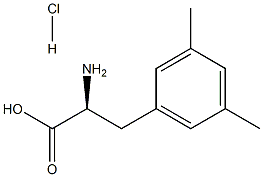 3,5-Dimethy-L-Phenylalanine hydrochloride, 906365-71-7, 结构式