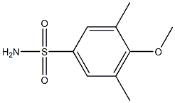 4-甲氧基-3,5-二甲基苯-1-磺酰胺,90643-88-2,结构式