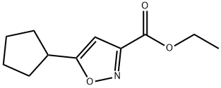 908856-65-5 ethyl 5-cyclopentyl-1,2-oxazole-3-carboxylate