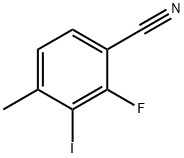 2-FLUORO-3-IODO-4-METHYLBENZONITRILE,909185-86-0,结构式